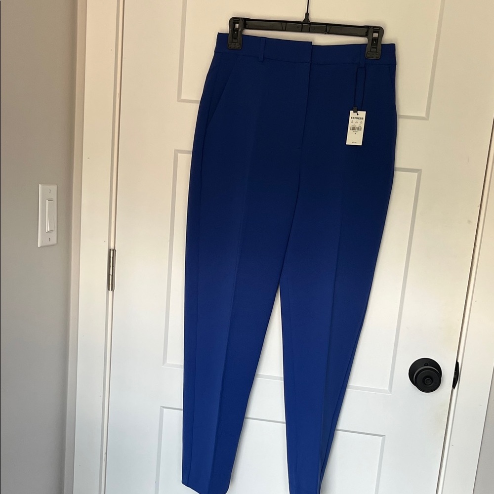 Express Royal Blue Ankle Pants